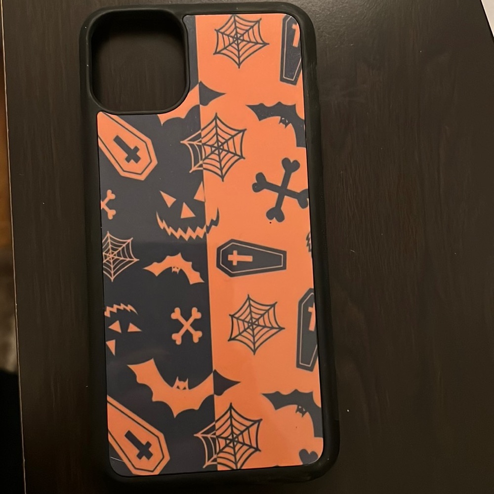 Phone case, 11 pro max iPhone, color orange and black